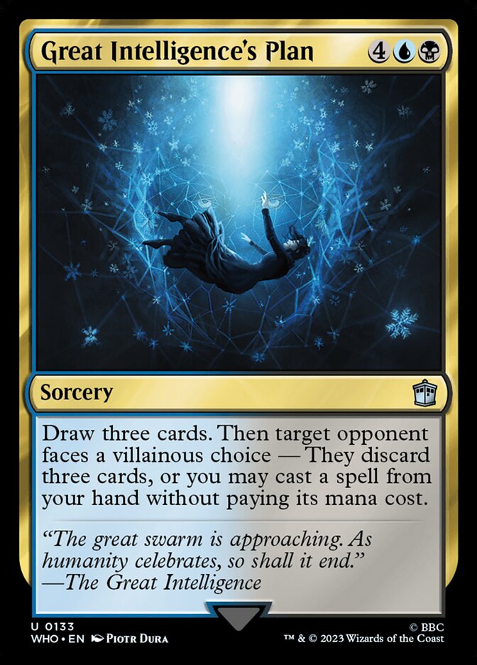 Great Intelligence's Plan 133 (Universes Beyond: Doctor Who)  - Foil | Good Games Morley