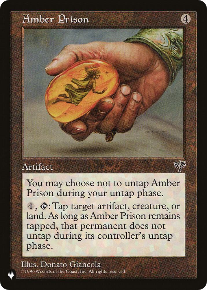 Amber Prison MIR-292/5075 (The List Reprints)  | Good Games Morley