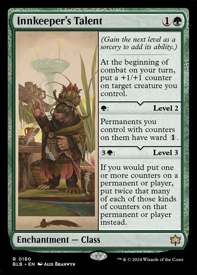 Innkeeper's Talent 180 (Bloomburrow)  | Good Games Morley
