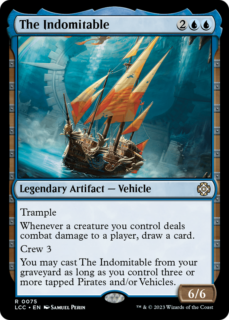 The Indomitable [The Lost Caverns of Ixalan Commander] | Good Games Morley