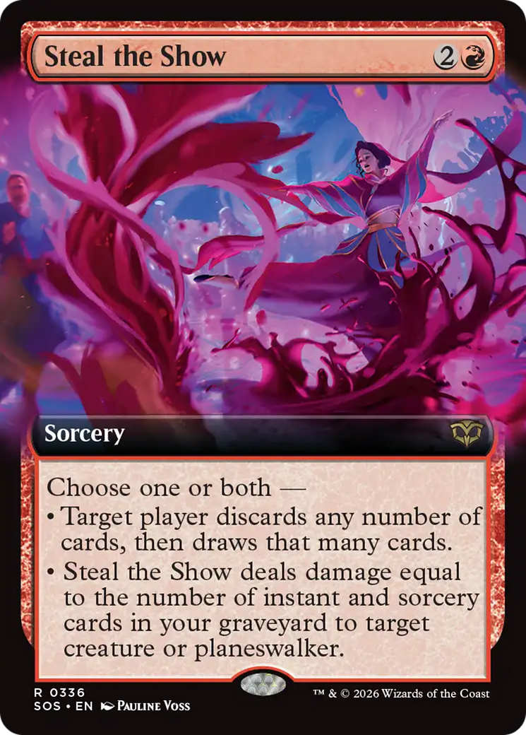 Steal the Show (Extended Art) [Secrets of Strixhaven] | Good Games Morley