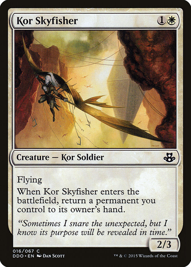 Kor Skyfisher [Duel Decks: Elspeth vs. Kiora] | Good Games Morley