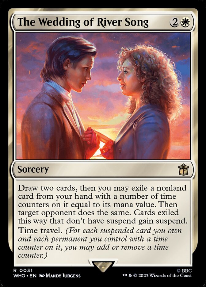 The Wedding of River Song 31 (Universes Beyond: Doctor Who)  - Foil | Good Games Morley