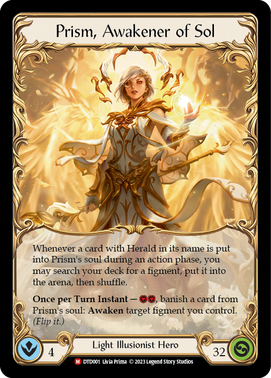 Prism, Awakener of Sol [DTD001] (Dusk Till Dawn) | Good Games Morley