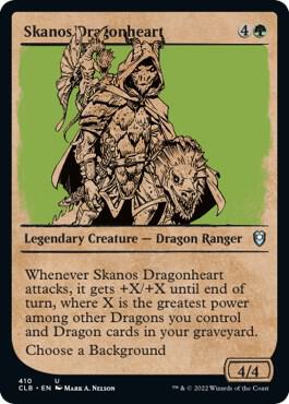 Skanos Dragonheart Showcase 410 (Commander Legends: Battle for Baldur's Gate)  | Good Games Morley