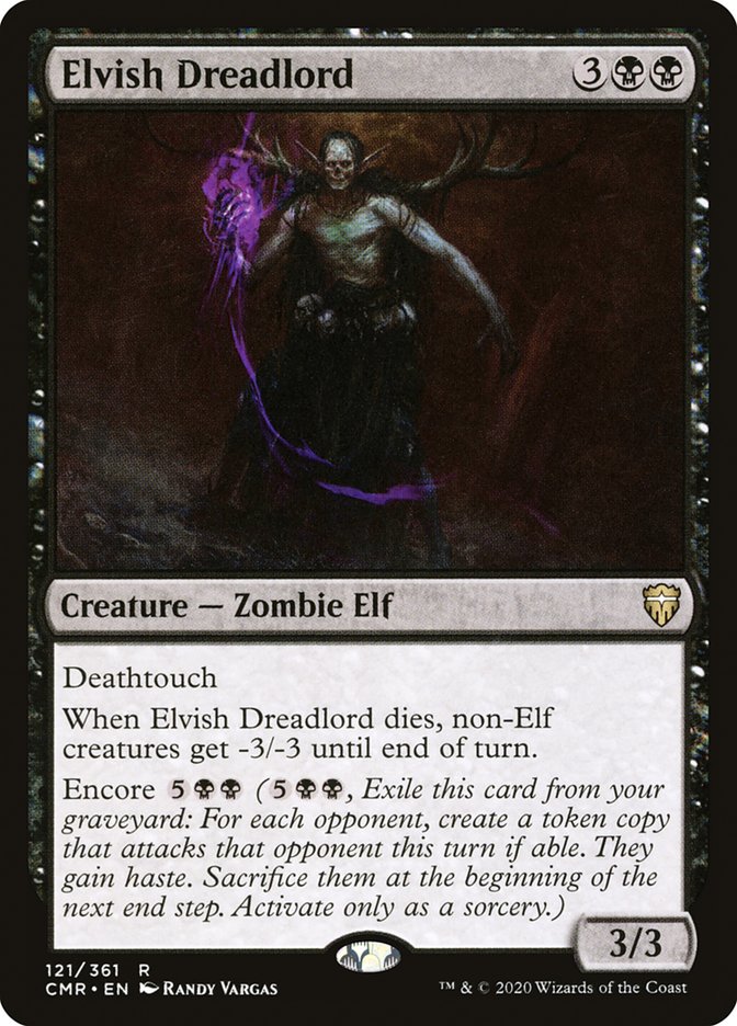 Elvish Dreadlord 121 (Commander Legends)  | Good Games Morley