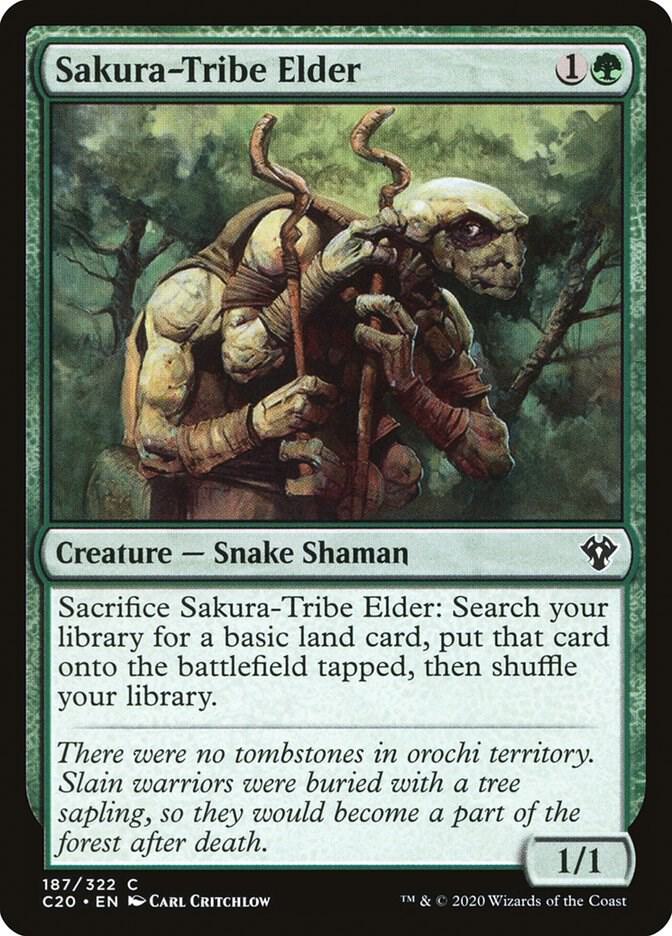 Sakura-Tribe Elder 187/322 (Commander 2020)  | Good Games Morley
