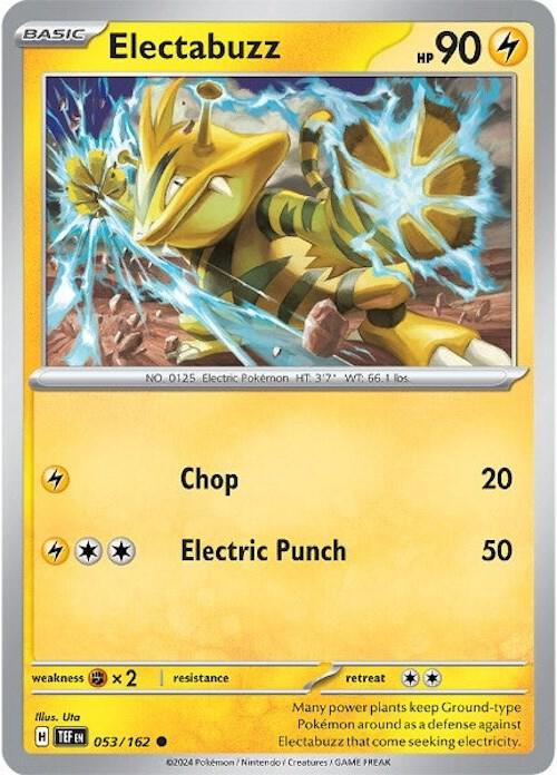 Electabuzz 053/162 (SV05: Temporal Forces)  - Reverse Holofoil | Good Games Morley