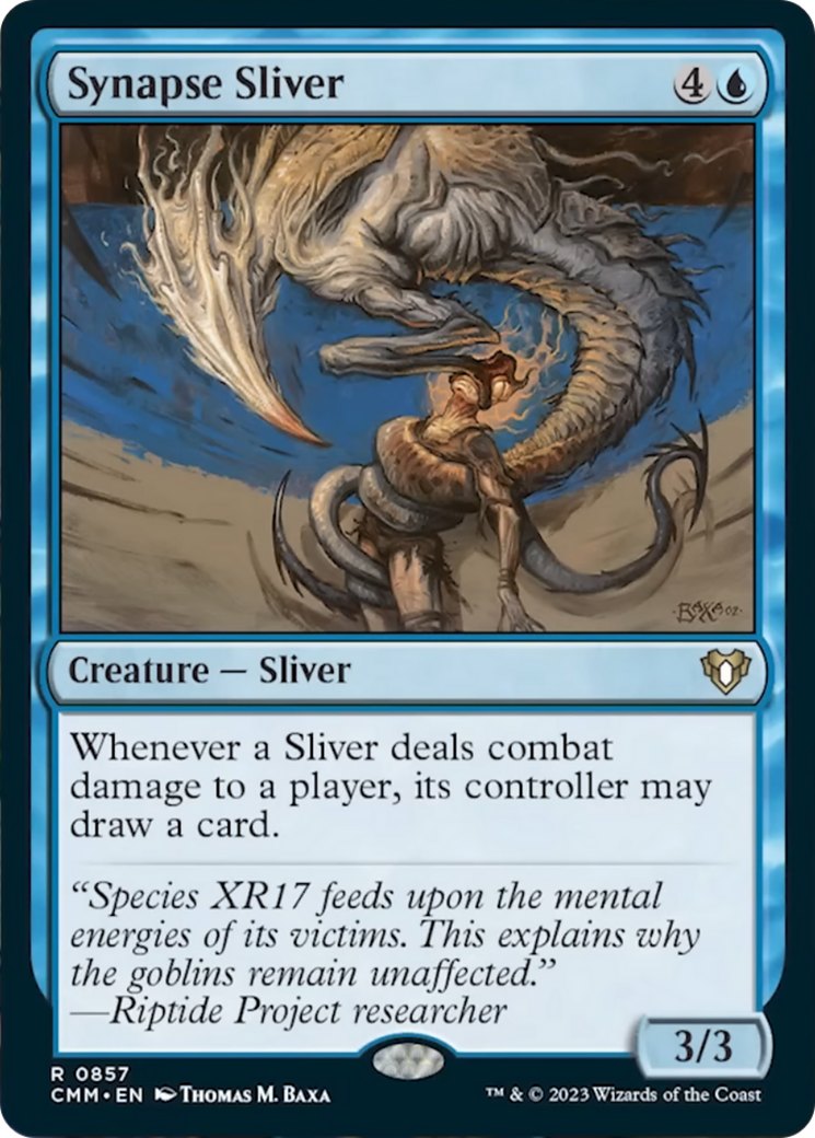 Synapse Sliver [Commander Masters] | Good Games Morley