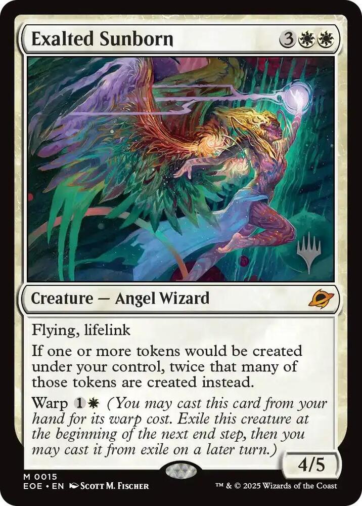 Exalted Sunborn 15 (Promo Pack: Edge of Eternities)  | Good Games Morley