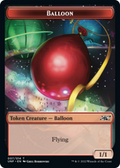 Squirrel // Balloon Double-Sided Token [Unfinity Tokens] | Good Games Morley