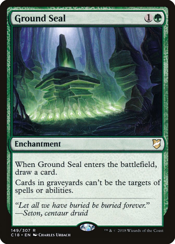 Ground Seal 149/307 (Commander 2018)  | Good Games Morley