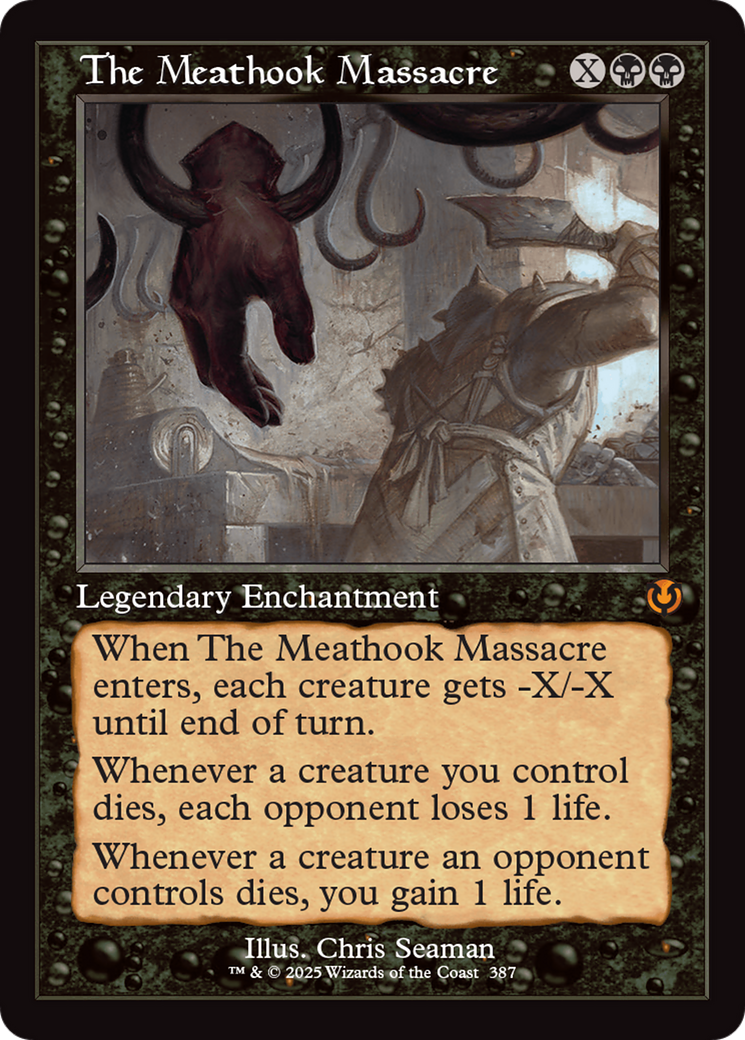 The Meathook Massacre (Retro Frame) [Innistrad Remastered] | Good Games Morley