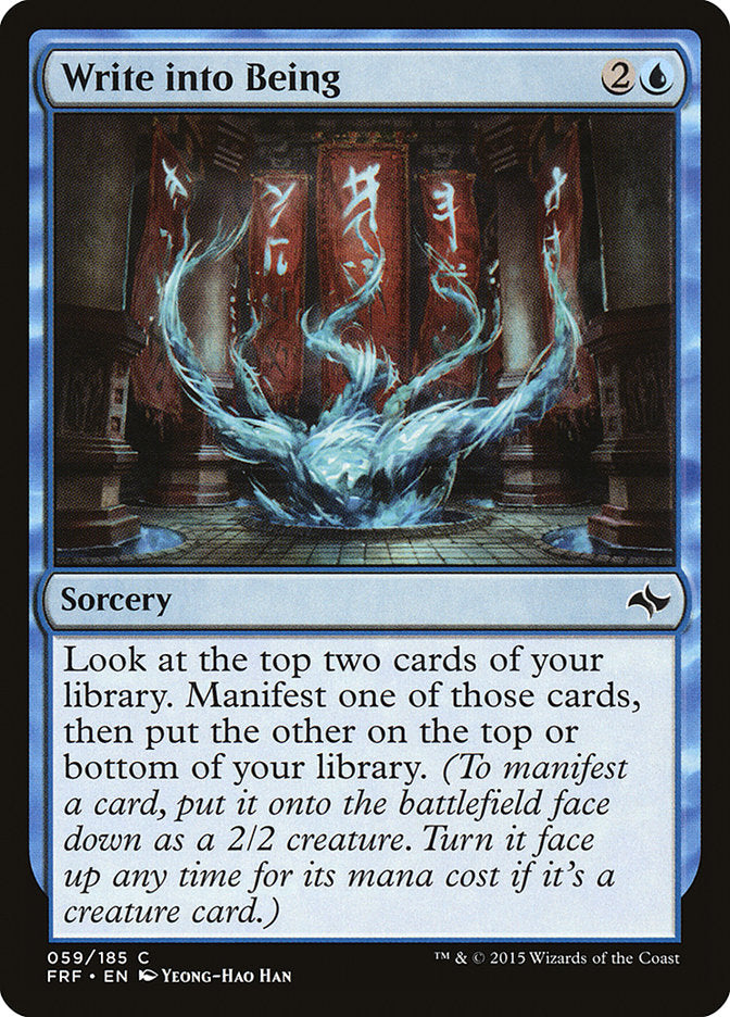 Write into Being 59/185 (Fate Reforged)  | Good Games Morley