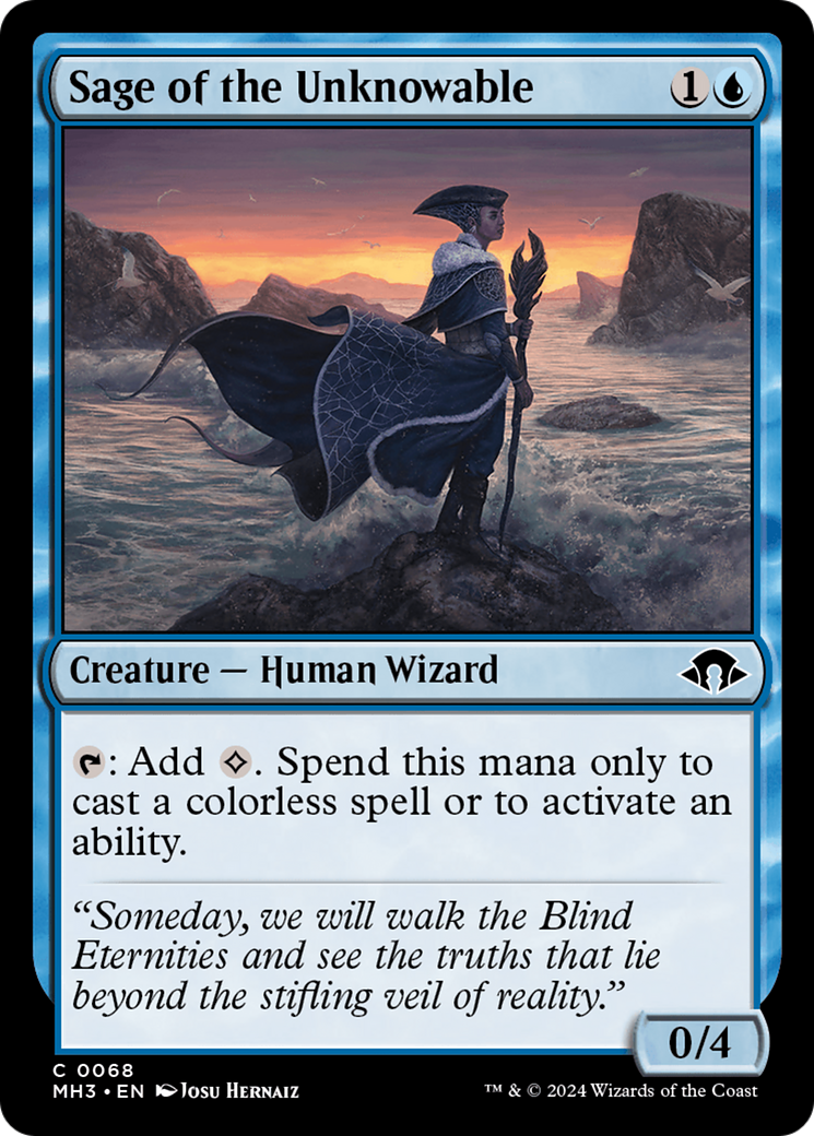 Sage of the Unknowable [Modern Horizons 3] | Good Games Morley