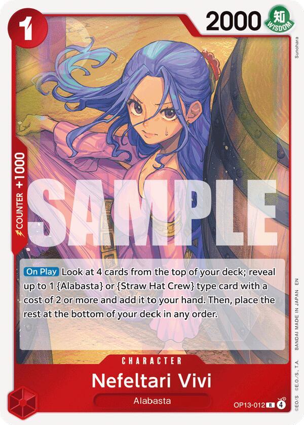 Nefeltari Vivi OP13-012 (Carrying On His Will)  - Foil | Good Games Morley
