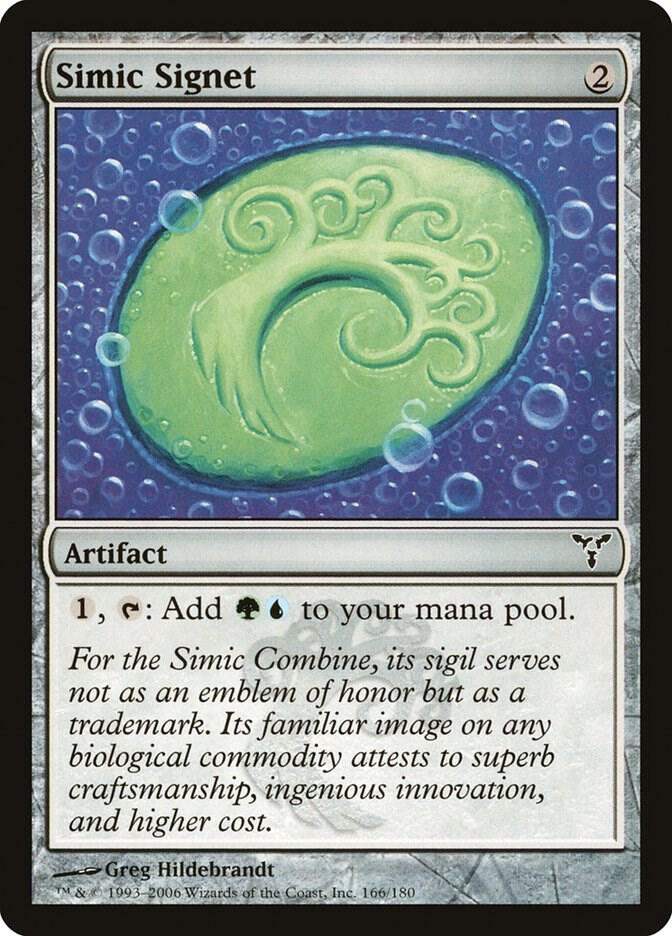 Simic Signet 166 (Dissension)  | Good Games Morley