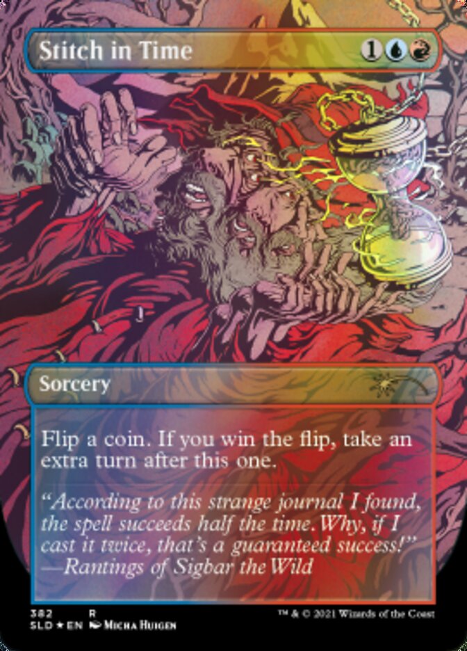 Stitch in Time // Stitch in Time (Borderless) [Secret Lair Drop Series] | Good Games Morley