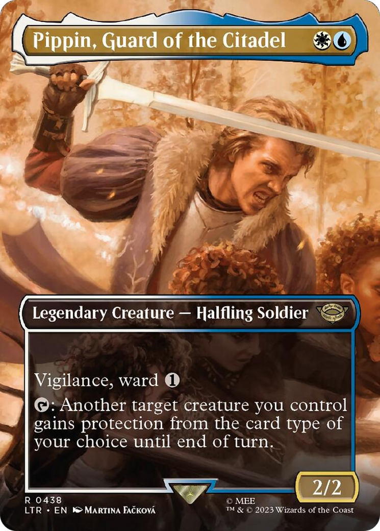 Pippin, Guard of the Citadel (Borderless Alternate Art) [The Lord of the Rings: Tales of Middle-Earth] | Good Games Morley