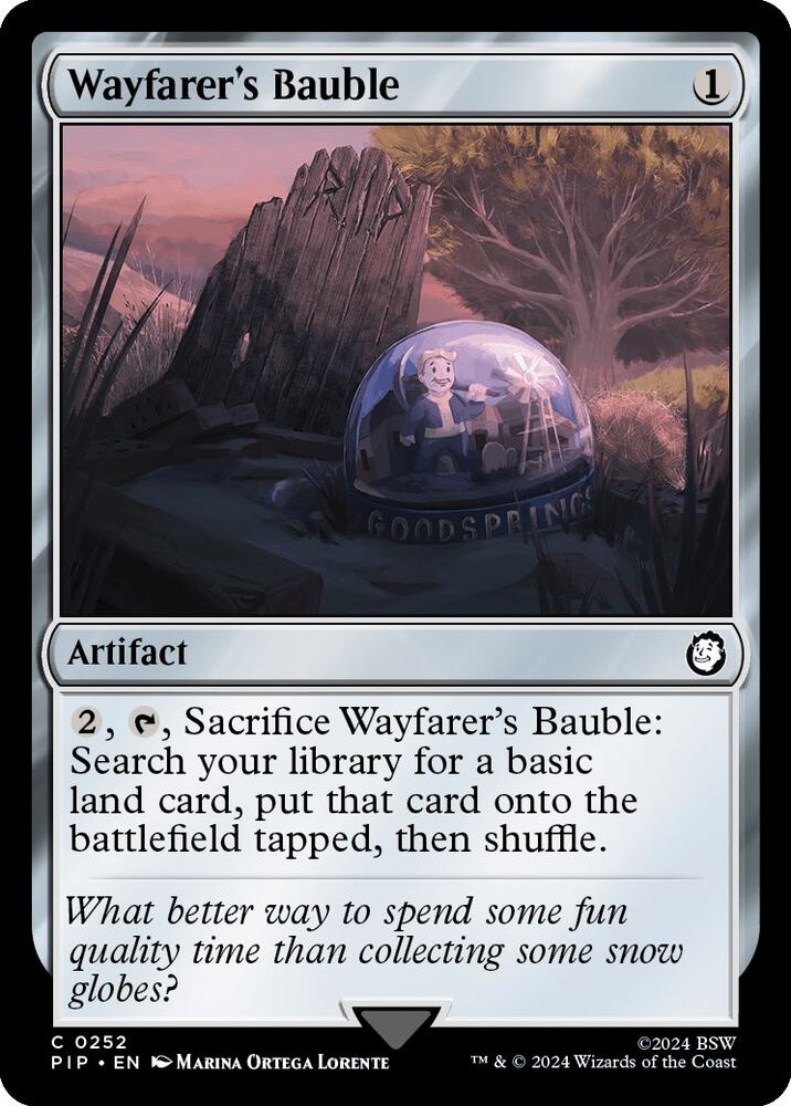 Wayfarer's Bauble 252/326 (Universes Beyond: Fallout)  - Foil | Good Games Morley