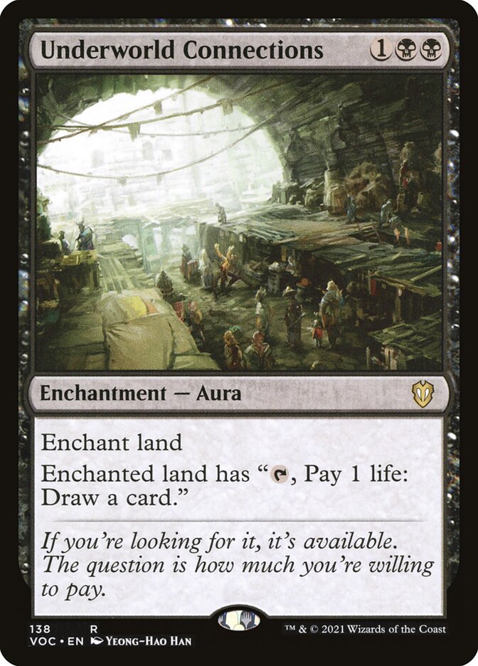 Underworld Connections 138/38 (Commander: Innistrad: Crimson Vow)  | Good Games Morley