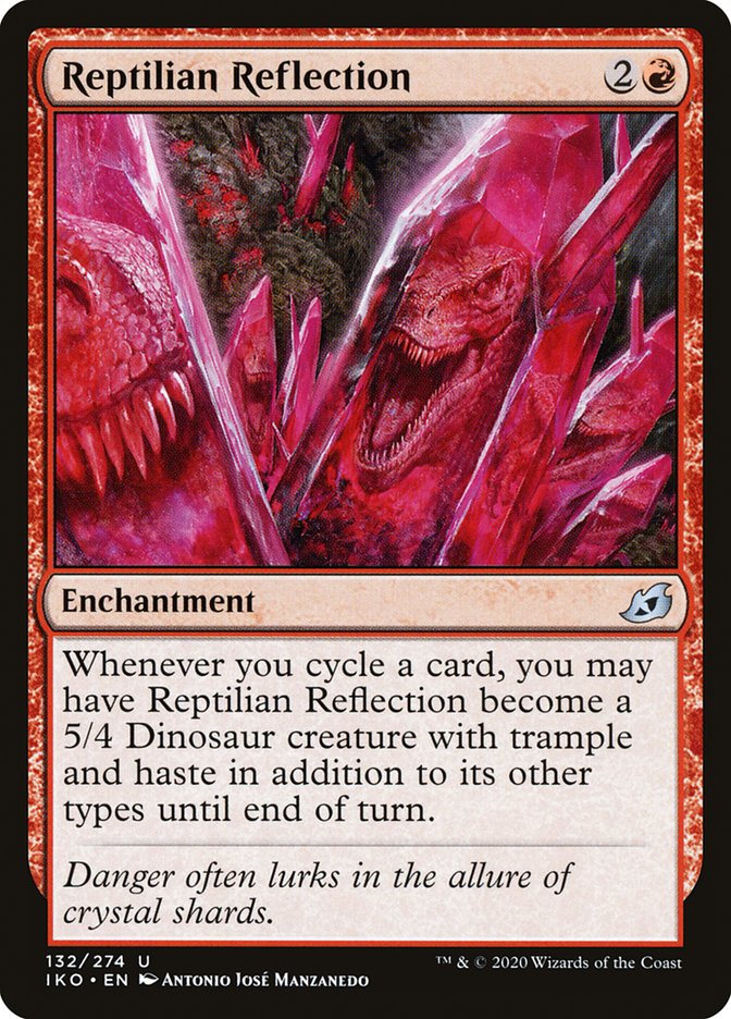 Reptilian Reflection 132/274 (Ikoria: Lair of Behemoths)  | Good Games Morley