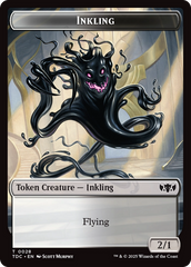 Inkling // Bird Double-Sided Token [Tarkir: Dragonstorm Commander Tokens] | Good Games Morley
