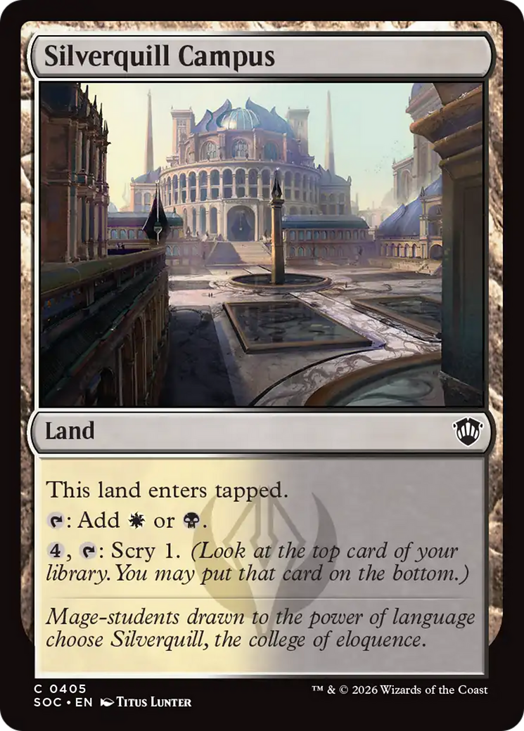 Silverquill Campus [Secrets of Strixhaven Commander] | Good Games Morley