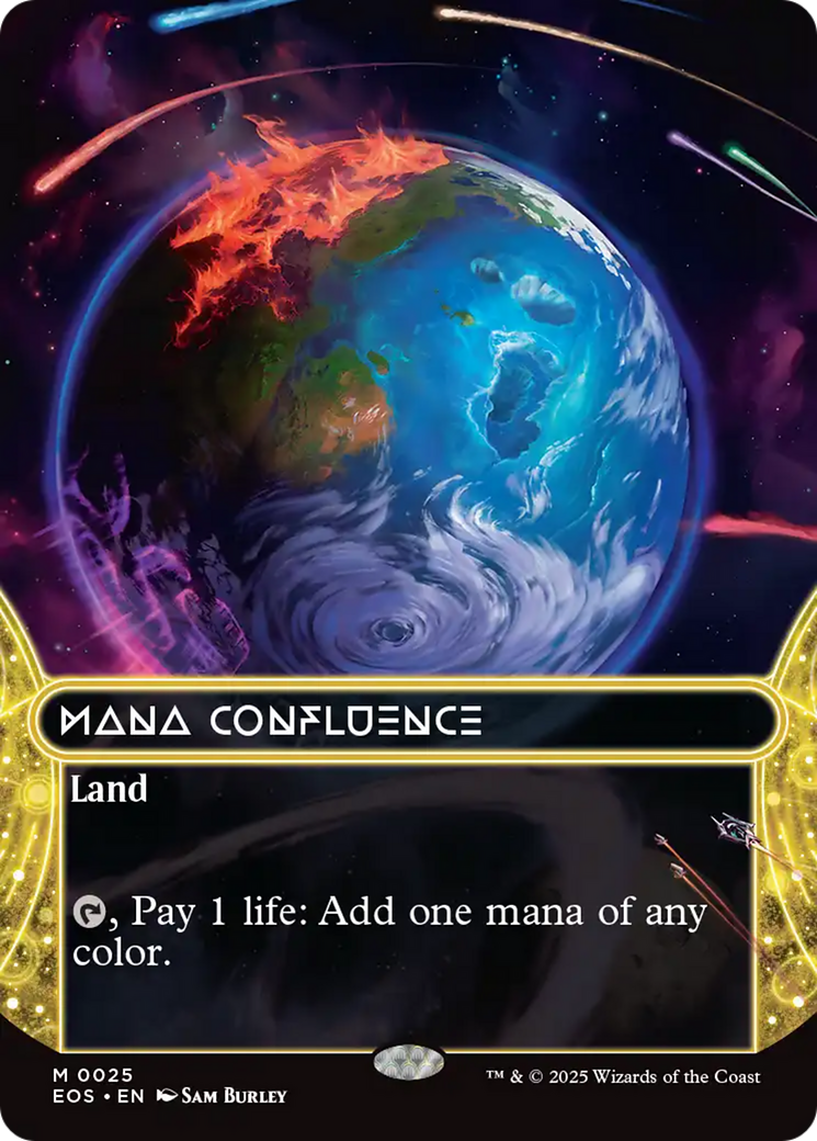 Mana Confluence (0025) (Borderless) [Edge of Eternities: Stellar Sights] | Good Games Morley