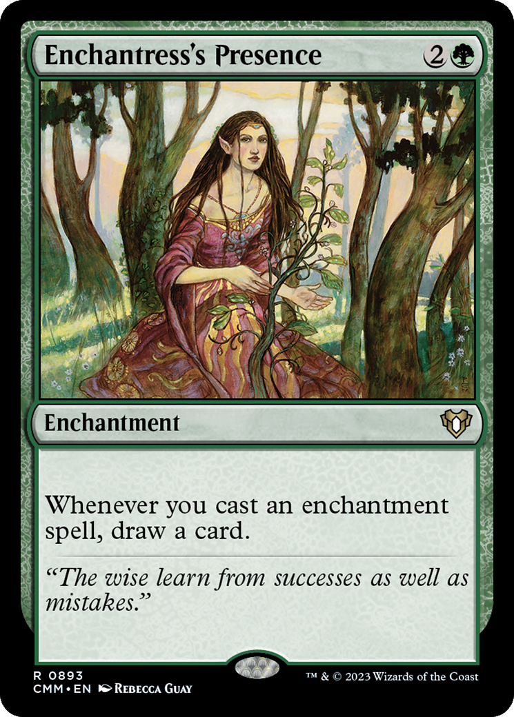 Enchantress's Presence [Commander Masters] | Good Games Morley