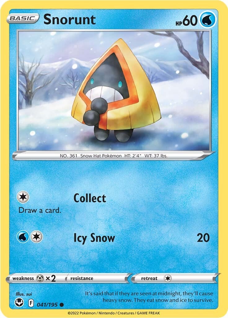 Snorunt (041/195) [Sword & Shield: Silver Tempest] | Good Games Morley