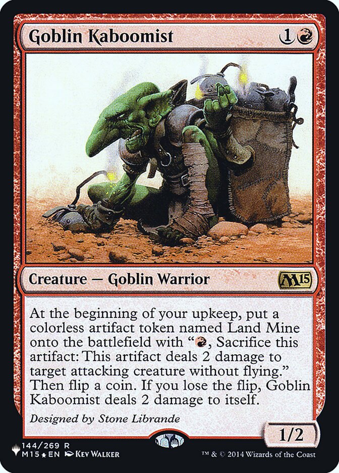 Goblin Kaboomist [Secret Lair: Heads I Win, Tails You Lose] | Good Games Morley