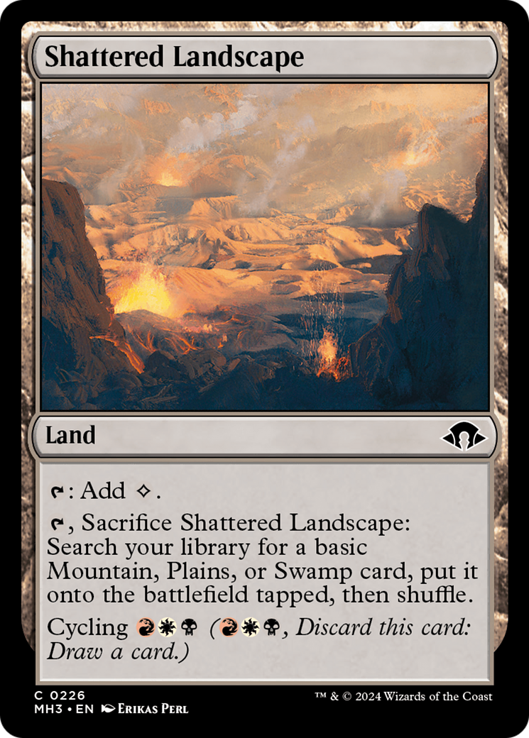 Shattered Landscape [Modern Horizons 3] | Good Games Morley
