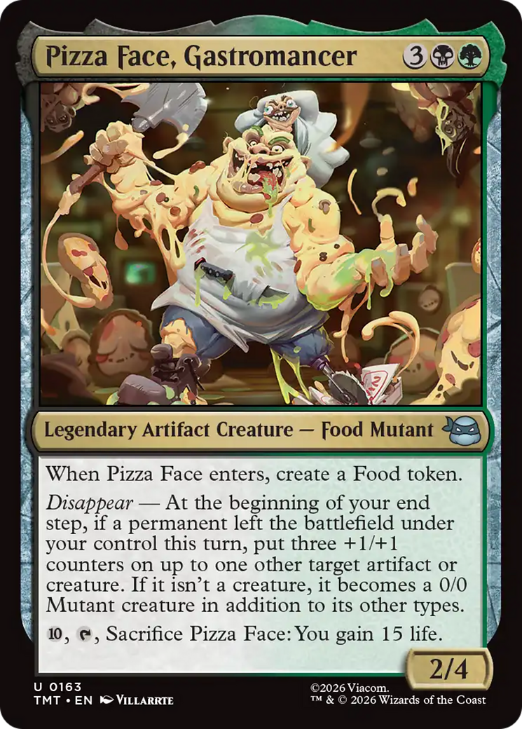 Pizza Face, Gastromancer [Teenage Mutant Ninja Turtles] | Good Games Morley
