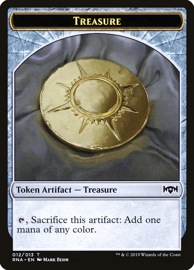 Treasure Token [Ravnica Allegiance Tokens] | Good Games Morley