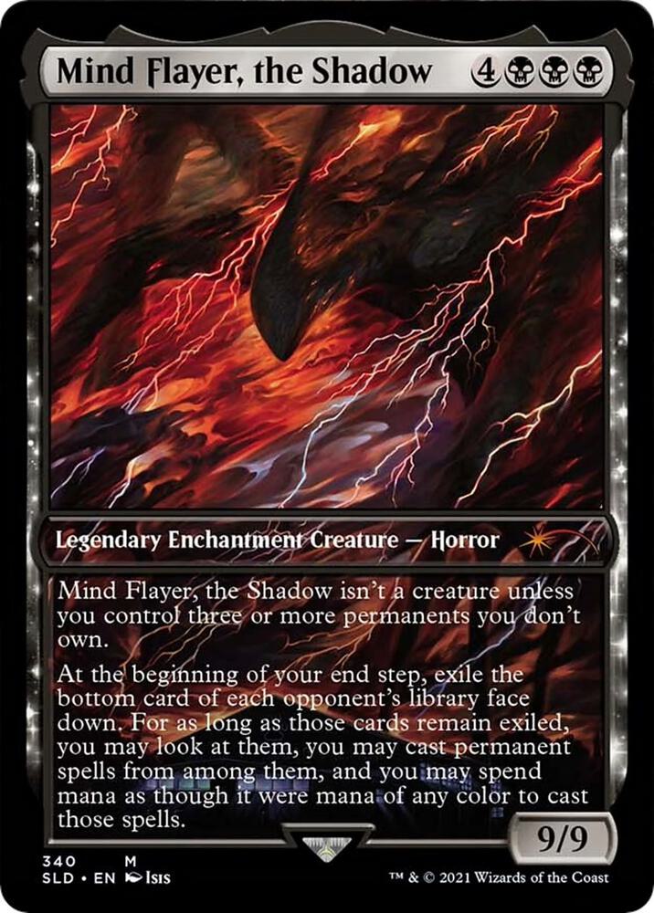 Mind Flayer, the Shadow // Arvinox, the Mind Flail 340 (Secret Lair Drop Series)  - Full Art Foil | Good Games Morley