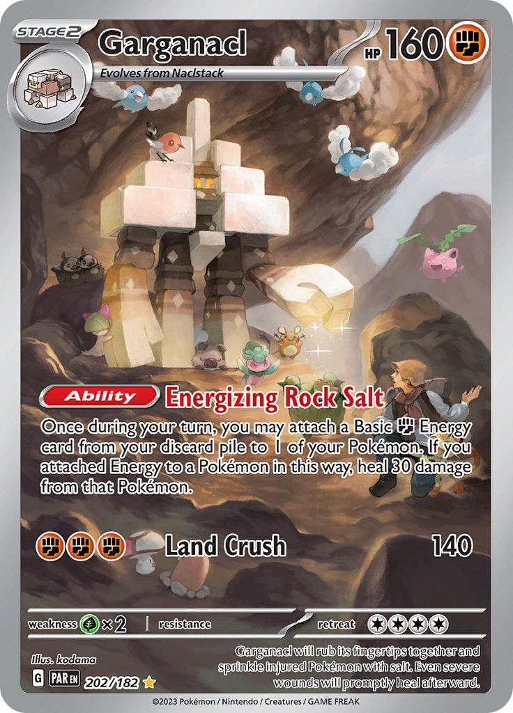 Garganacl (202/182) [Scarlet & Violet: Paradox Rift] | Good Games Morley