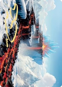 Surtland Frostpyre Art Card (Gold-Stamped Signature) [Kaldheim Art Series] | Good Games Morley
