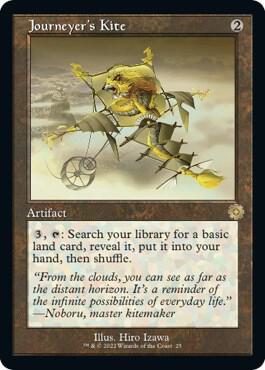 Journeyers Kite 25/63 (The Brothers' War: Retro Frame Artifacts)  - Foil | Good Games Morley