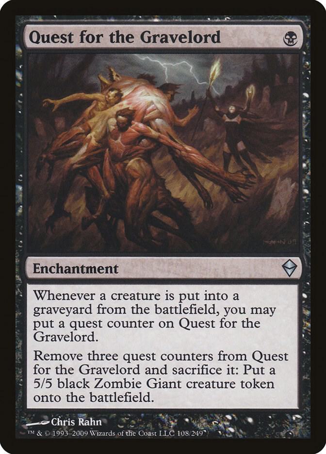 Quest for the Gravelord 108/249 (Zendikar)  | Good Games Morley