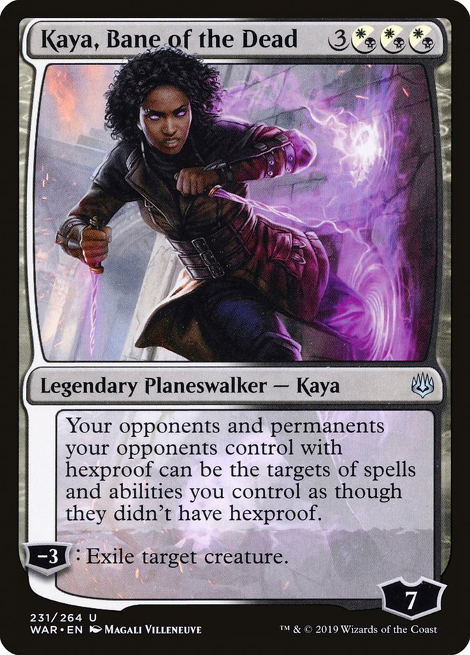 Kaya, Bane of the Dead 231/264 (War of the Spark)  | Good Games Morley