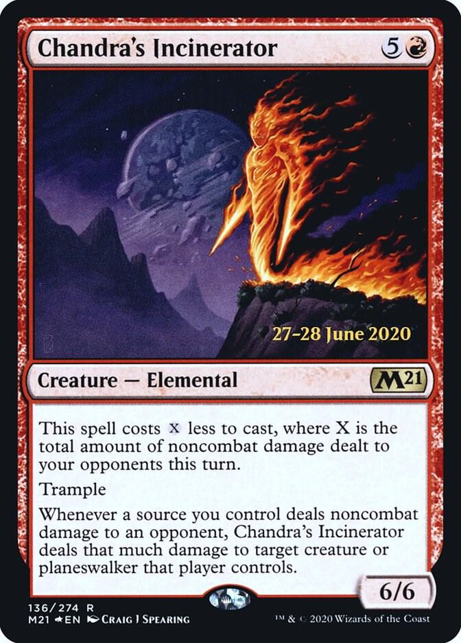 Chandras Incinerator 136s/137 (Prerelease Cards)  - Foil | Good Games Morley