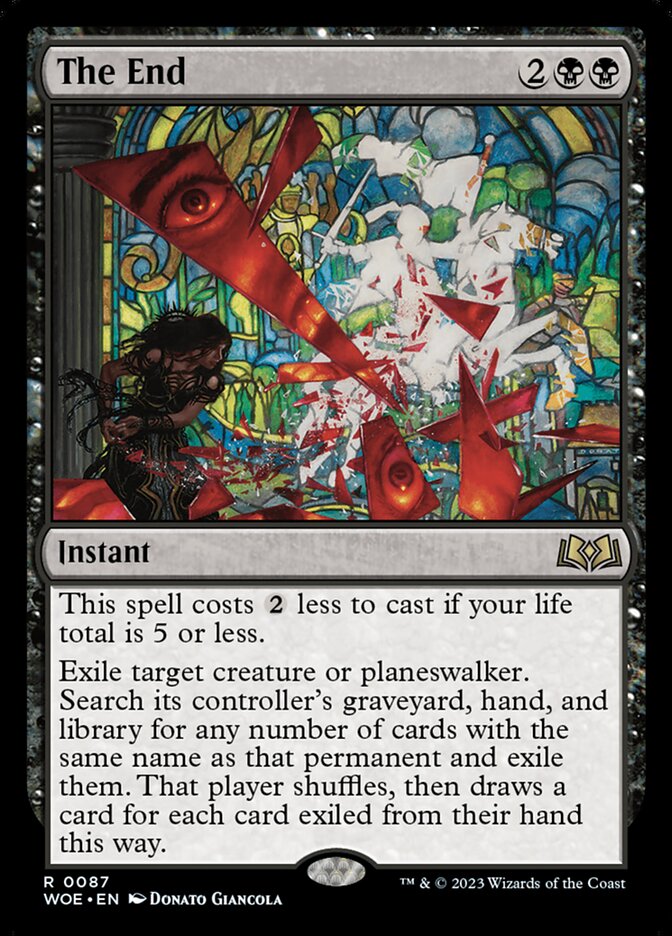 The End 87/276 (Wilds of Eldraine)  - Foil | Good Games Morley