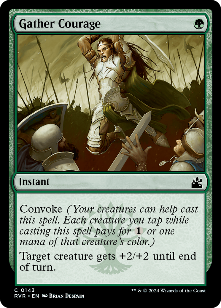 Gather Courage [Ravnica Remastered] | Good Games Morley
