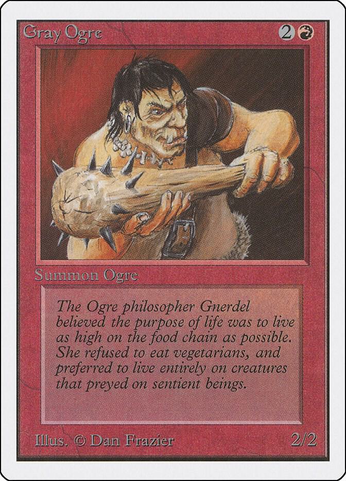 Gray Ogre 157/302 (Unlimited Edition)  | Good Games Morley