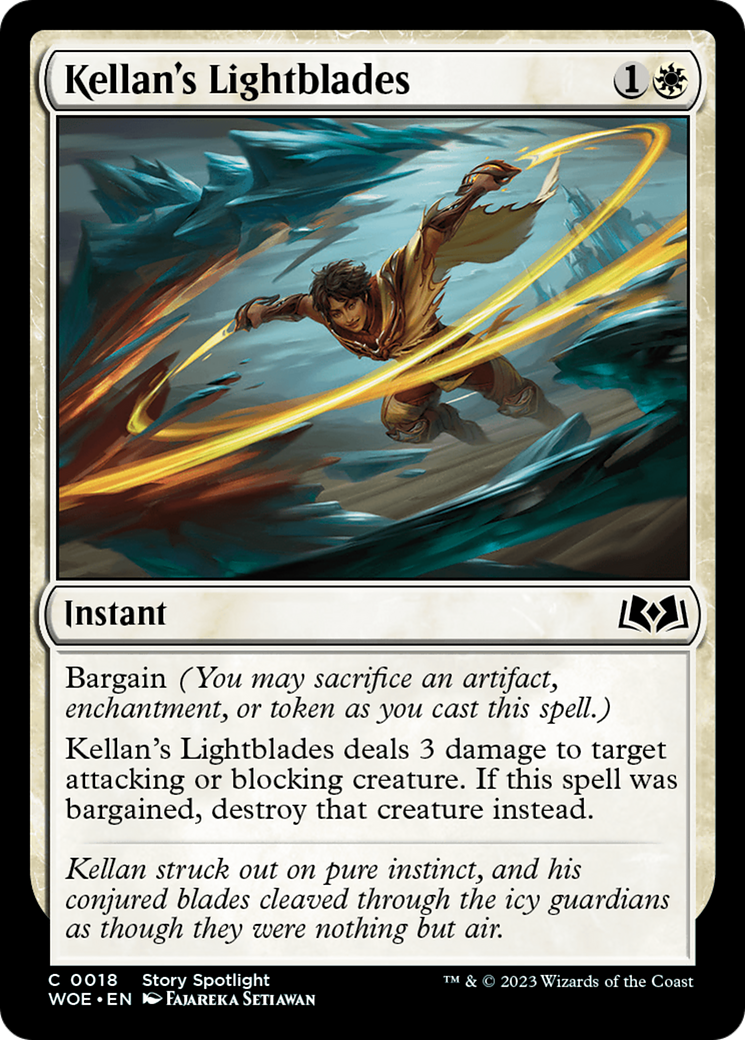 Kellan's Lightblades [Wilds of Eldraine] | Good Games Morley