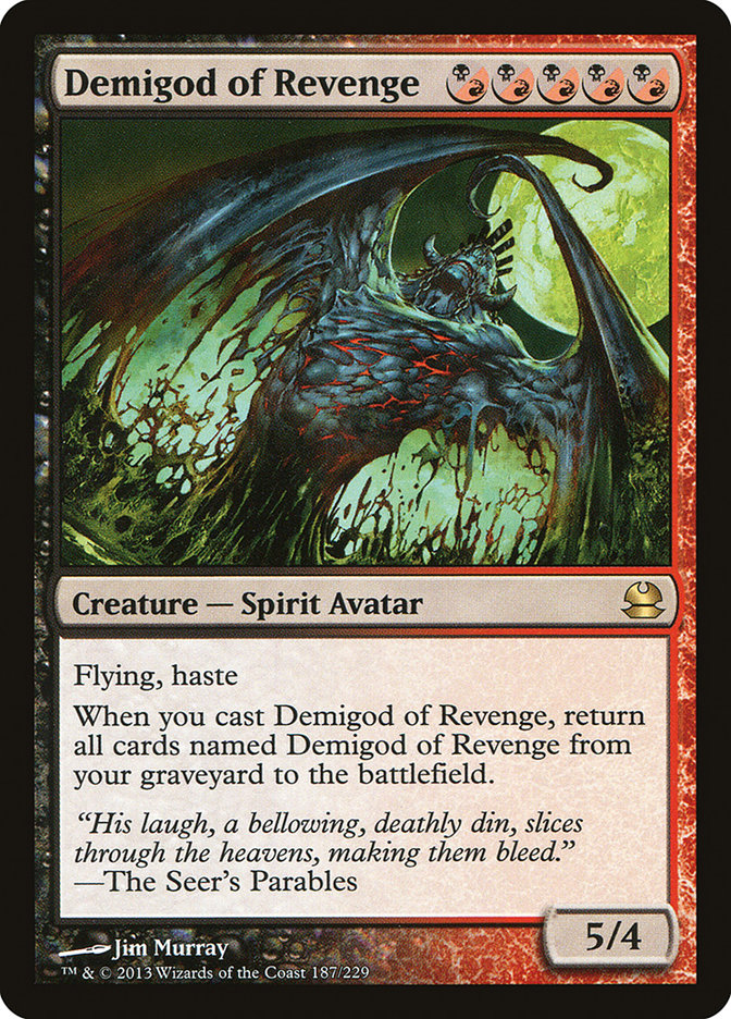 Demigod of Revenge 187/229 (Modern Masters)  | Good Games Morley