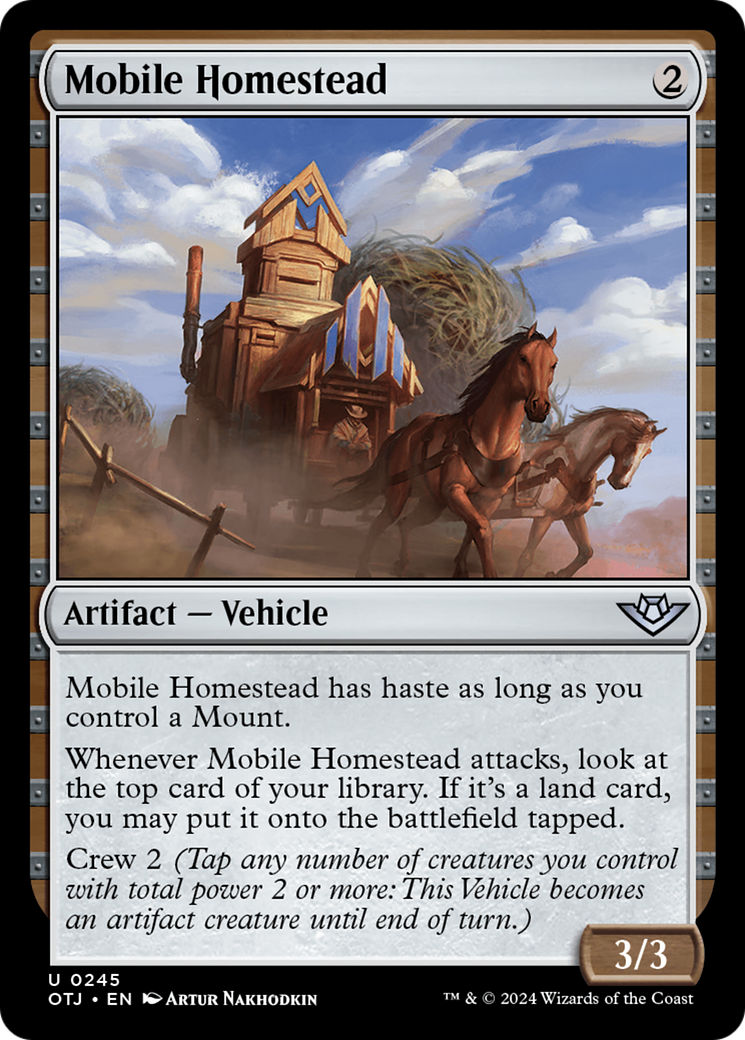 Mobile Homestead [Outlaws of Thunder Junction] | Good Games Morley