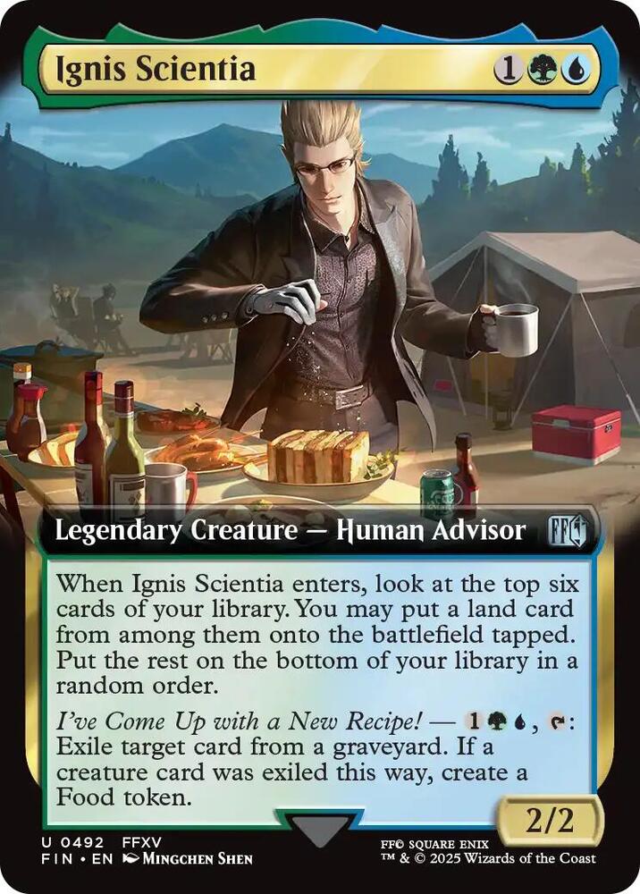 Ignis Scientia  492 (FINAL FANTASY)  - Extended Art | Good Games Morley
