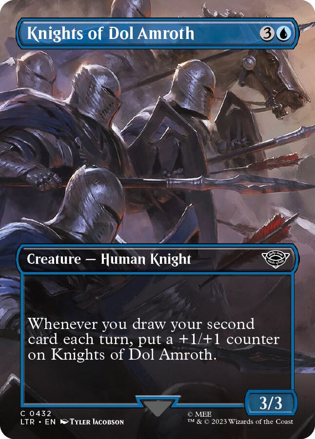 Knights of Dol Amroth 432 (Universes Beyond: The Lord of the Rings: Tales of Middle-earth)  - Borderless | Good Games Morley